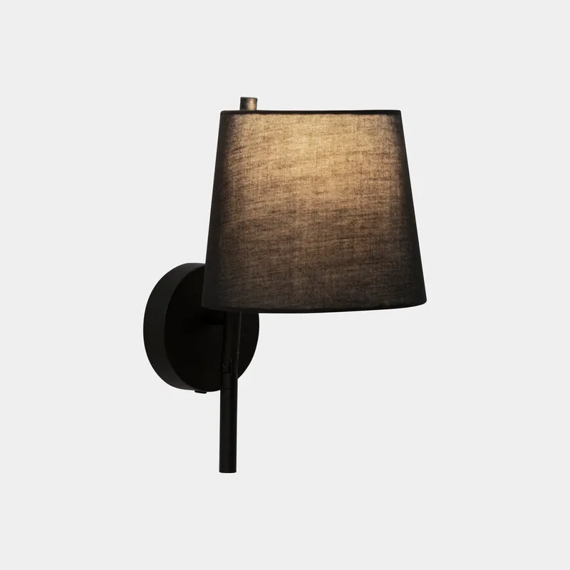 Aplique de pared LedsC4 Clip LED negro 2700K 05-8540-05-82