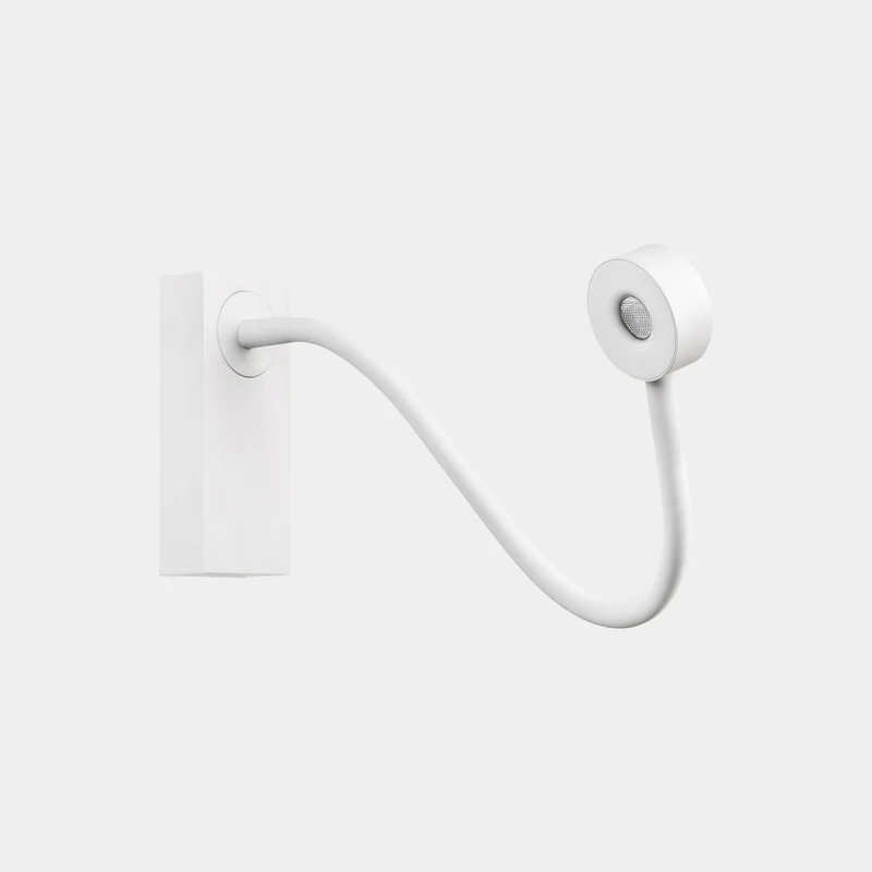 Aplique de pared con lector LedsC4 Link Surface LED blanco 2700K táctil 05-7366-14-14