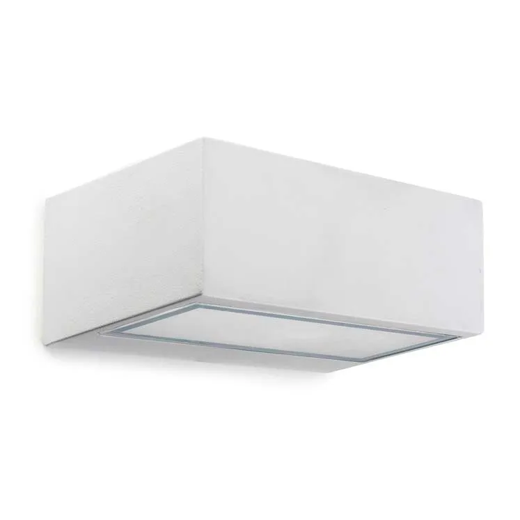 Aplique de exterior LedsC4 Nemesis Led blanco CCT regulable IP65 17cm 05-E026-14-EH