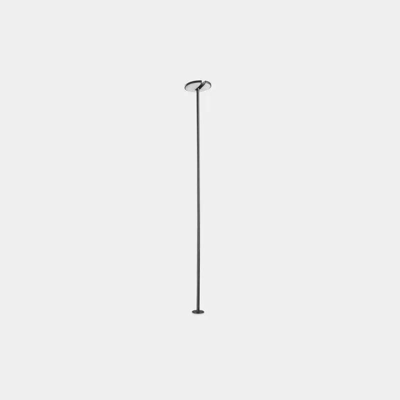 Baliza de exterior LedsC4 Invisible Adjustable LED negro 3000K IP54 10-9733-05-CL