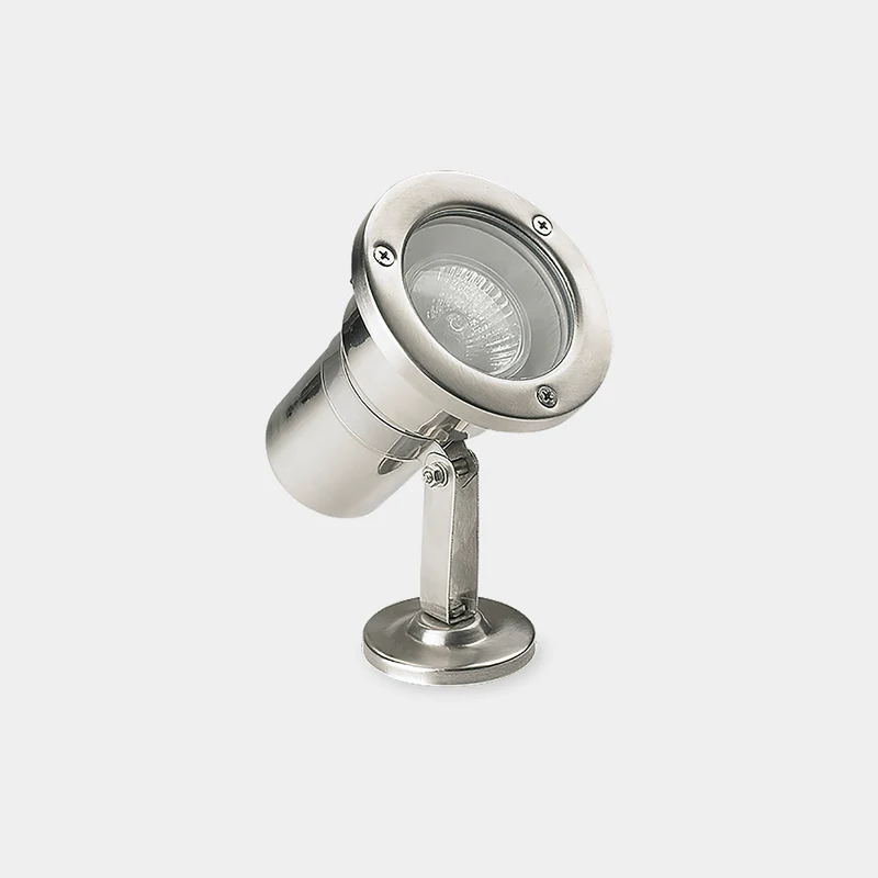 Proyector de exterior LedsC4 Helio Aisi 316 GU10 acero inoxidable IP66 05-9310-CA-37