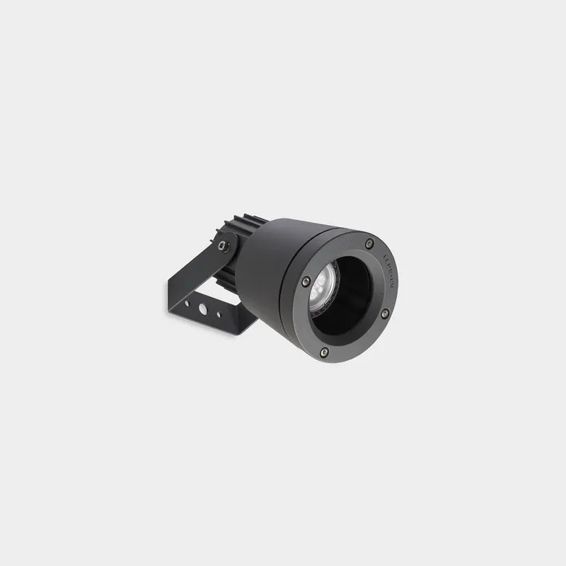 Proyector de exterior LedsC4 Hubble Gu10 Aluminium GU10 gris urbano IP66 05-9416-Z5-37