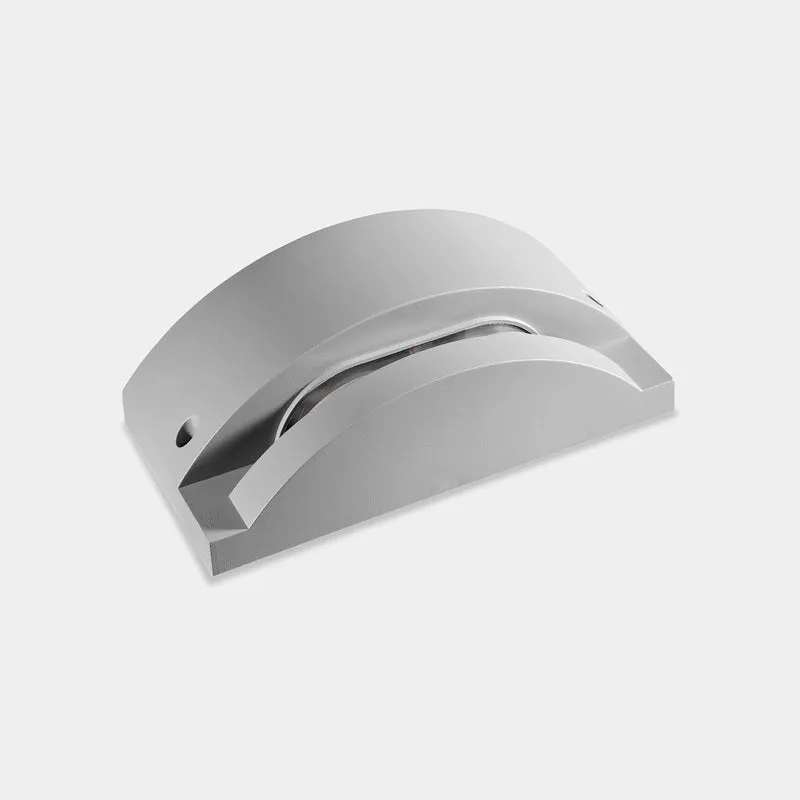 Aplique de exterior LedsC4 Finestra LED gris 4000K IP66 10-9903-34-CM