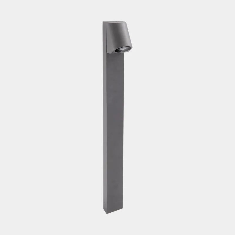 Baliza de exterior LedsC4 Eko Inclined GU10 gris IP66 55-E111-34-37