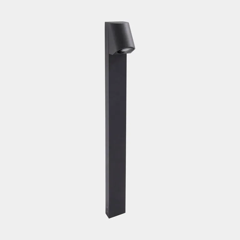 Baliza de exterior LedsC4 Eko Inclined GU10 gris urbano IP66 55-E111-Z5-37