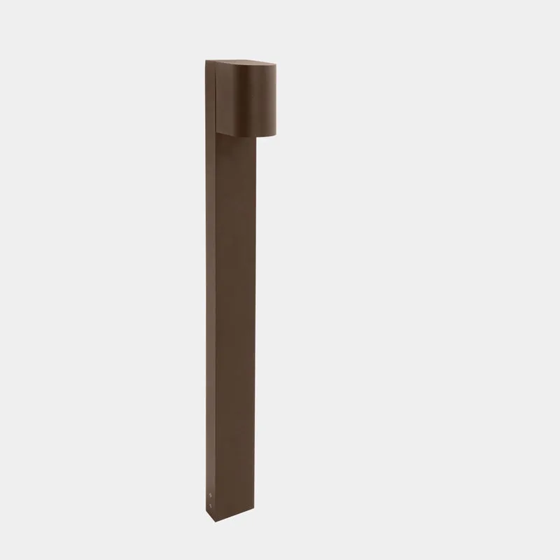 Baliza de exterior LedsC4 Eko Standard GU10 marrón IP66 55-E110-J6-37