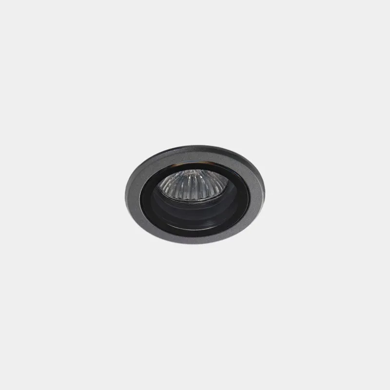 Downlight de exterior LedsC4 Eko GU10 gris urbano IP66 15-E065-Z5-37