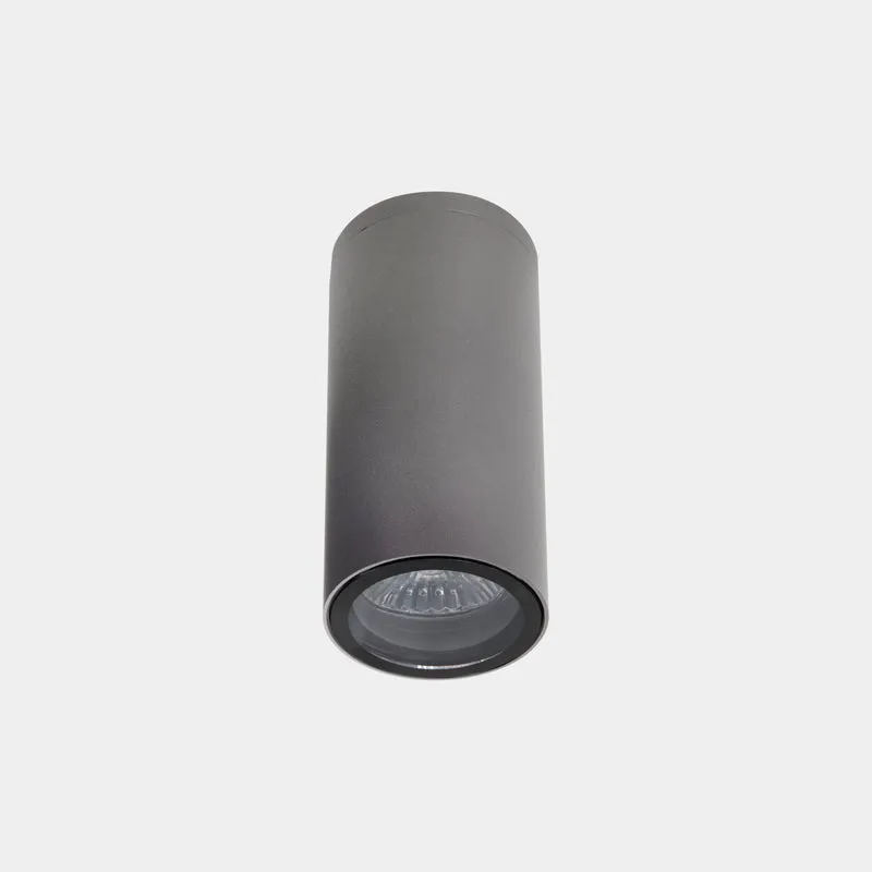 Plafón de exterior LedsC4 Eko GU10 gris IP66 15-E064-34-37