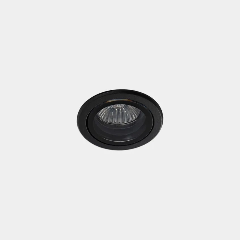 Downlight de exterior LedsC4 Eko GU10 negro IP66 15-E065-60-37