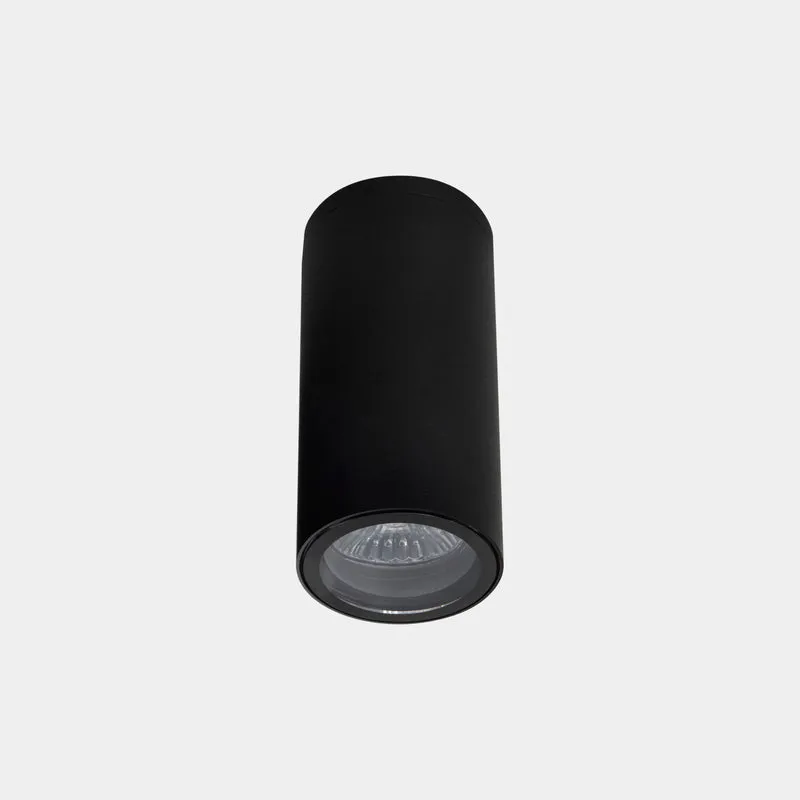 Plafón de exterior LedsC4 Eko GU10 negro IP66 15-E064-60-37