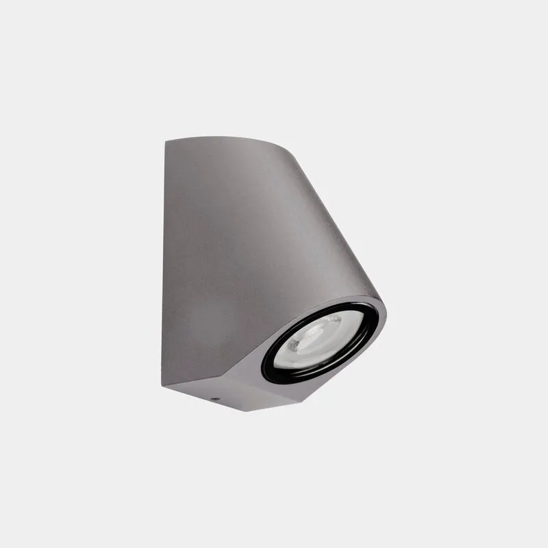 Aplique de exterior LedsC4 Eko Inclined GU10 gris IP66 05-E158-34-37
