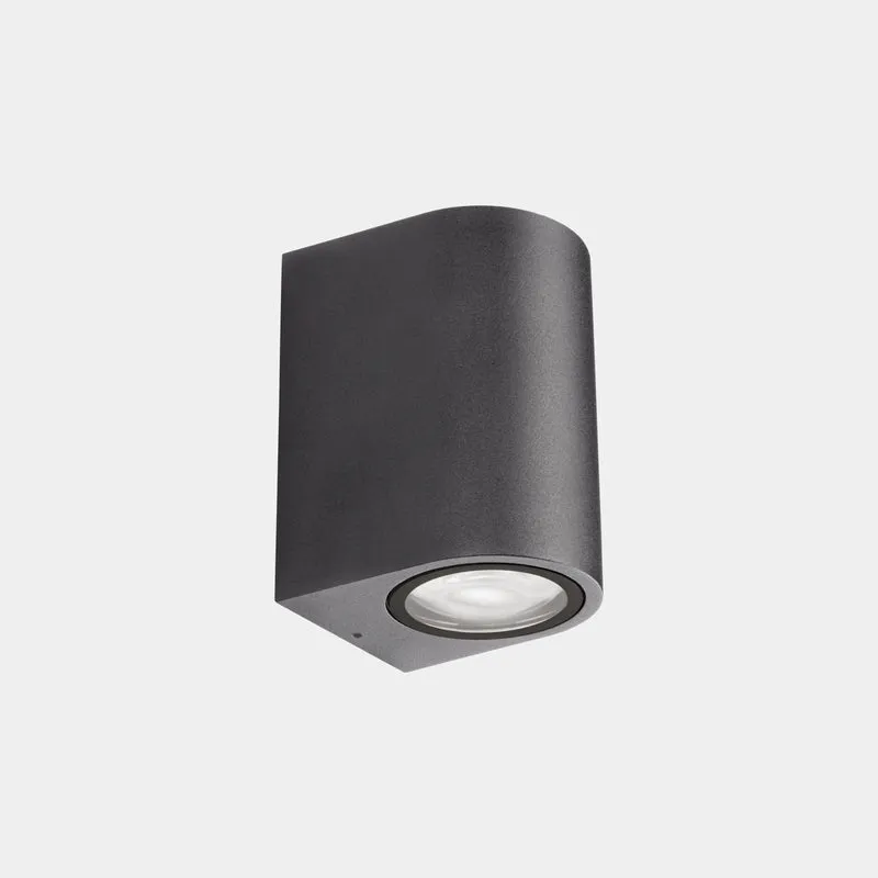 Aplique de exterior LedsC4 Eko Single Emission GU10 gris urbano IP66 05-E157-Z5-37