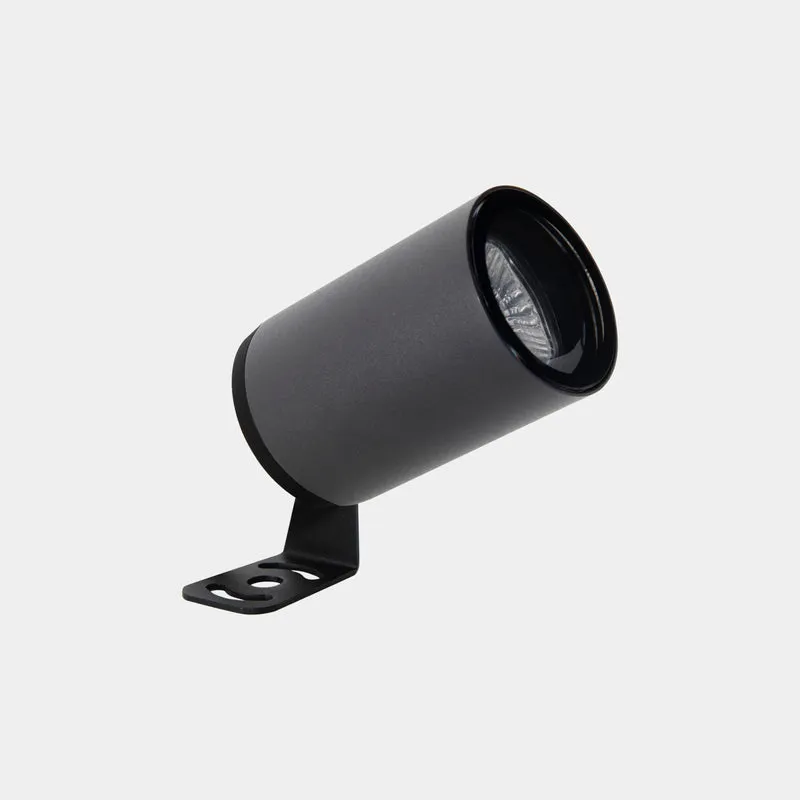 Proyector de exterior LedsC4 Eko Spike GU10 gris urbano IP66 05-E155-Z5-37