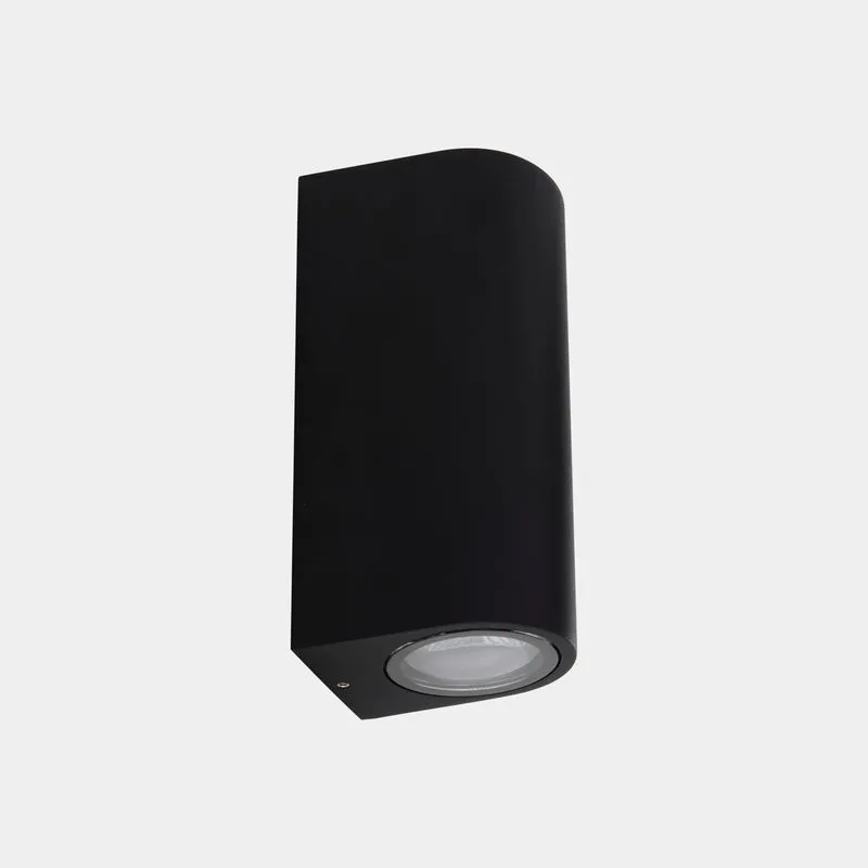 Aplique de exterior LedsC4 Eko Double Emission GU10 negro IP66 05-E159-60-37