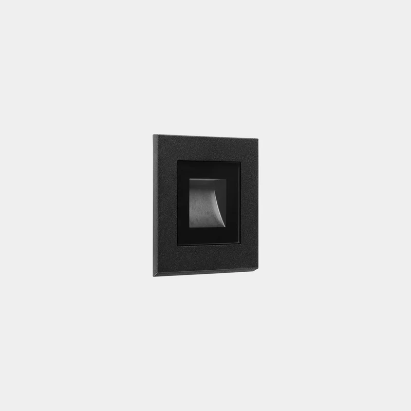 Empotrable de pared LedsC4 Click LED negro 3000K IP65 05-E141-05-CL