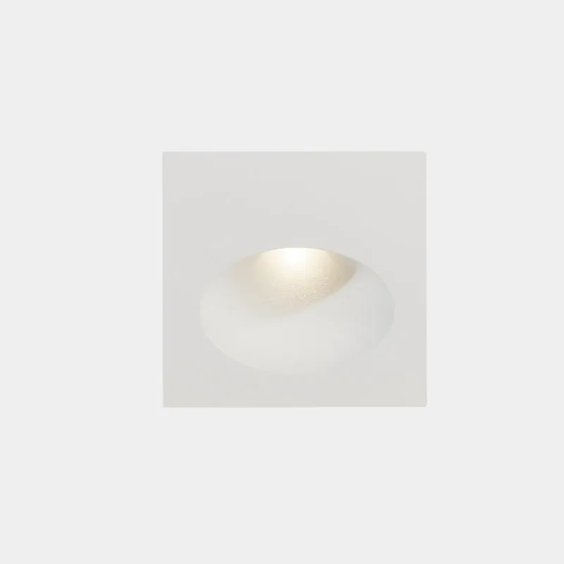 Empotrable de pared LedsC4 Bat Square Oval LED blanco 4000K IP66 05-E016-14-CM