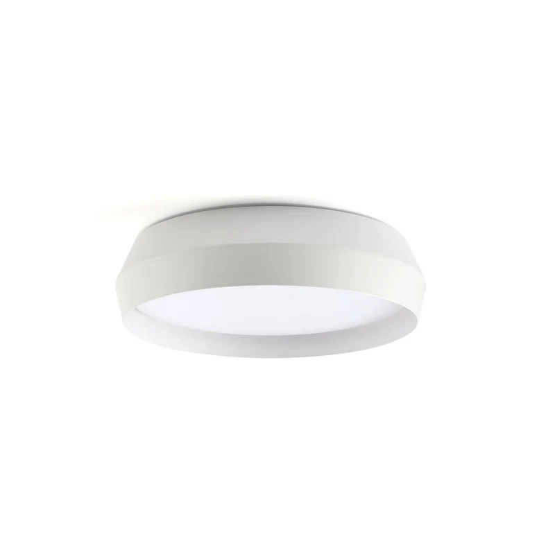 Lámpara de pared aplique Faro Shoku LED blanco y blanco 2700K regulable Ø35cm 64277