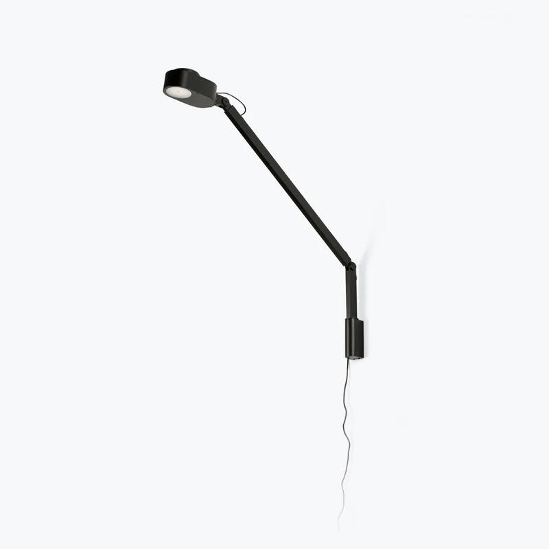 Lámpara de pared aplique Faro Inviting LED negro mate 2700-4800K 57319