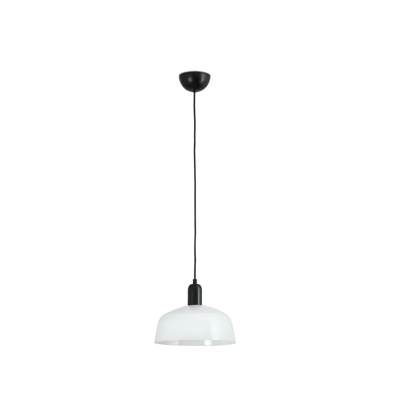 Lámpara de techo colgante Faro Tatawin E27 LED blanco Ø25cm 20339-119 para dormitorio y salón