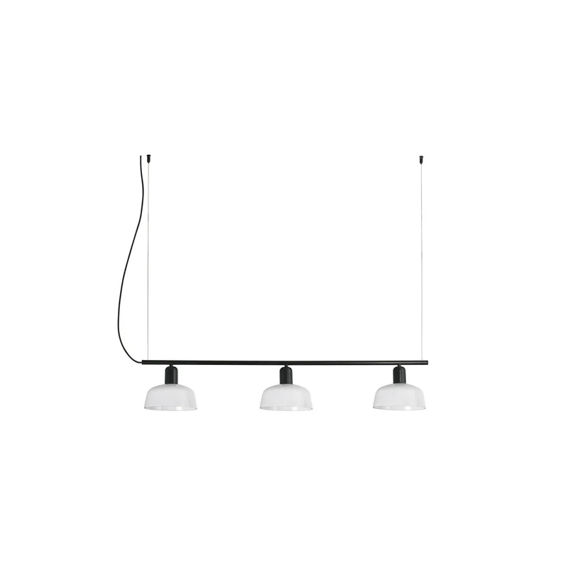 Lámpara de techo colgante Faro Tatawin E27 LED blanco 20338-116 para salón y comedor