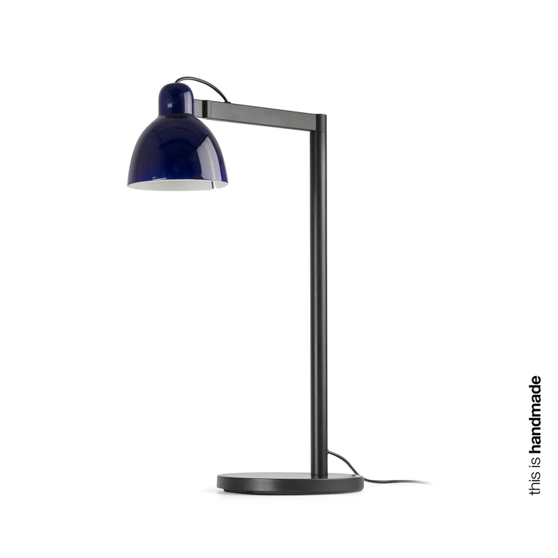 Lámpara de mesa Faro Venice E27 LED azul brillo 64276-115