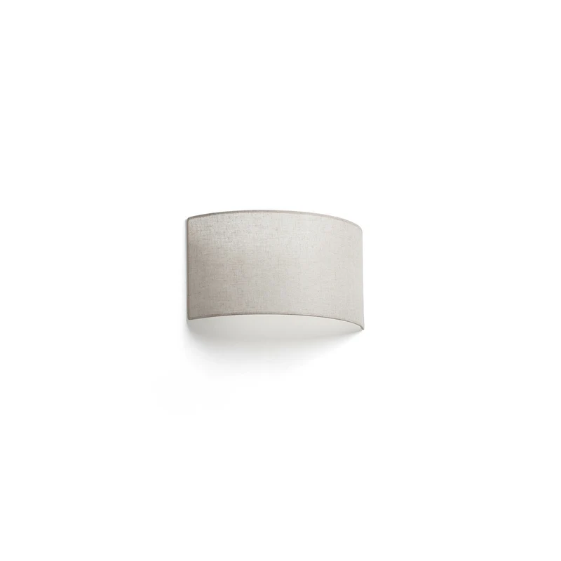 Lámpara de pared aplique Faro Otton 2 luces E27 LED beige 66401-109