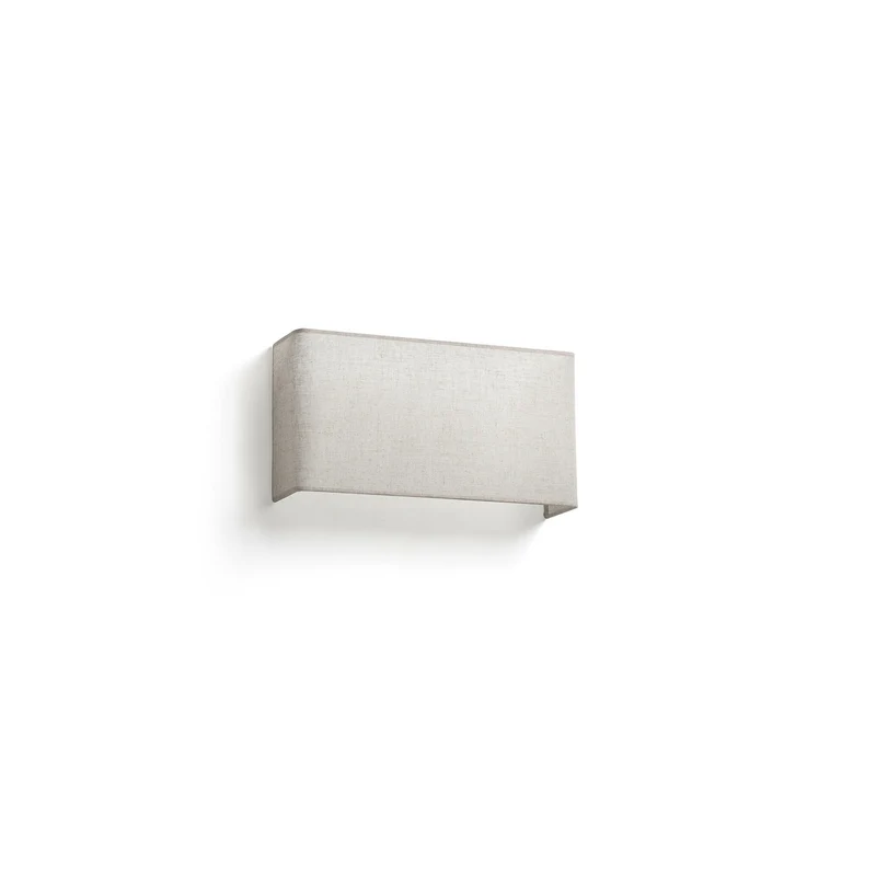 Lámpara de pared aplique Faro Otton 2 luces E27 LED beige 66401-107