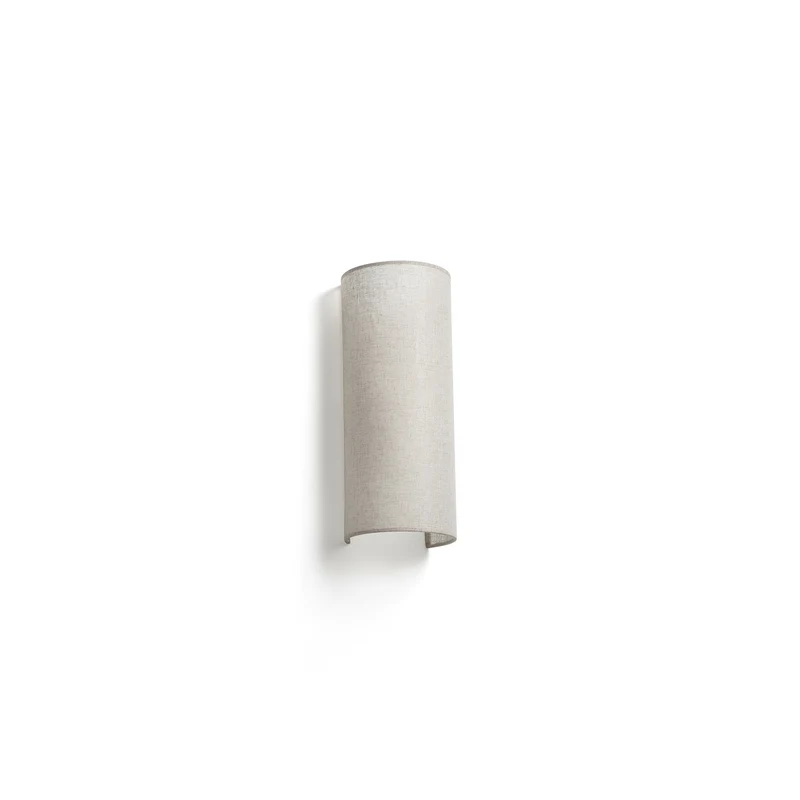 Lámpara de pared aplique Faro Otton 2 luces E27 LED beige 66401-103