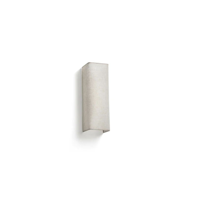 Lámpara de pared aplique Faro Otton 2 luces E27 LED beige 66401-99