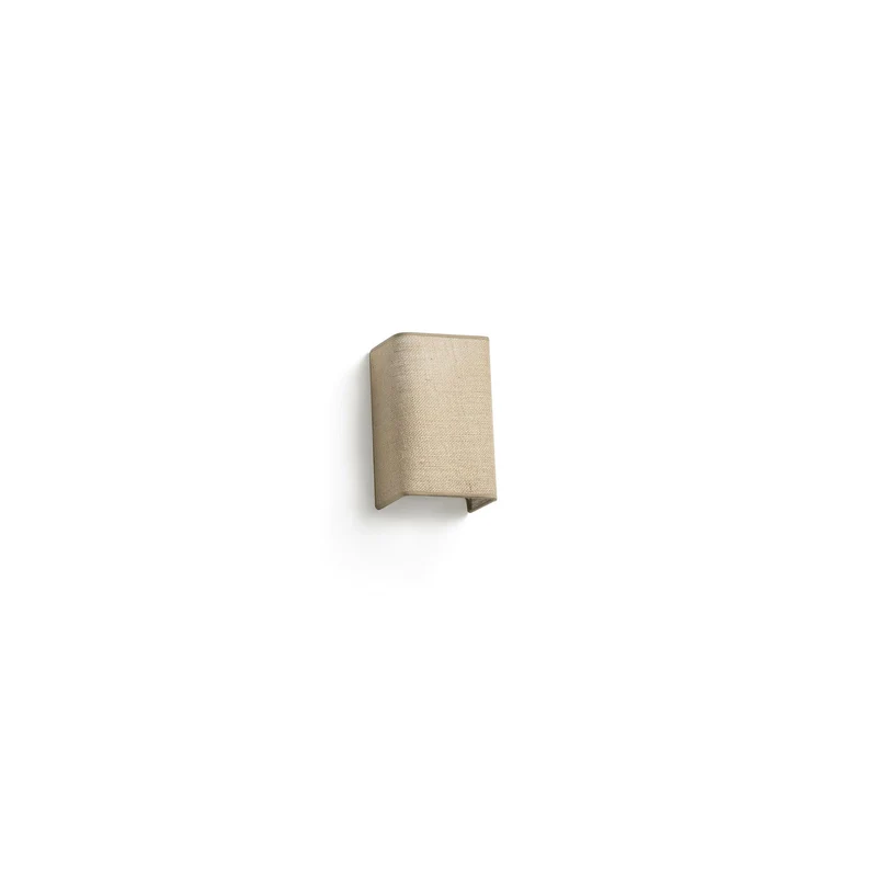 Lámpara de pared aplique Faro Otton E27 LED marrón 66400-98