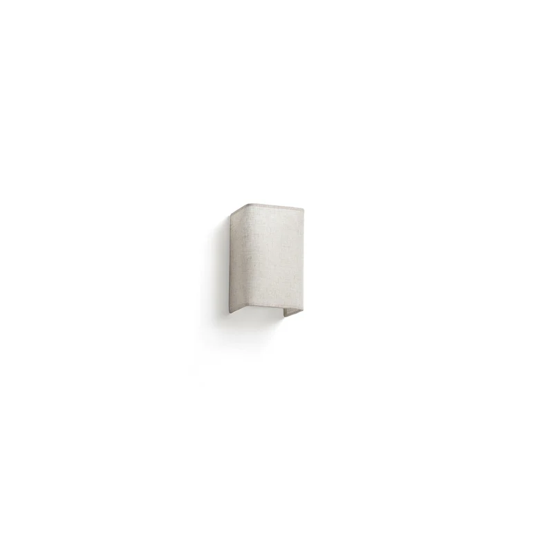 Lámpara de pared aplique Faro Otton E27 LED beige 66400-97