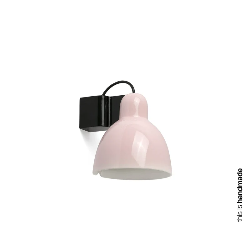 Lámpara de pared aplique Faro Venice E27 LED rosa brillo 64272