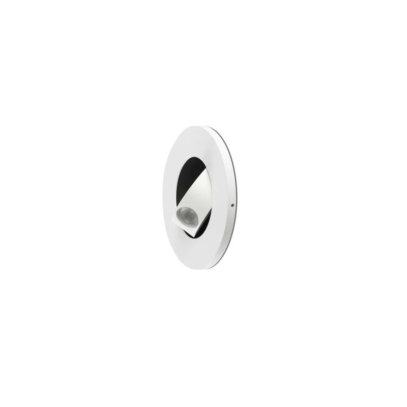 Empotrable de pared Faro Click LED blanco mate 2700K IP20 43600