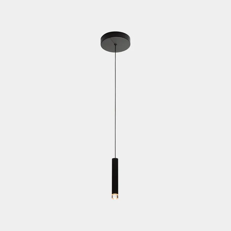 Lámpara de techo colgante LedsC4 Candle XS Surface LED negro 2700K 00-8527-60-60