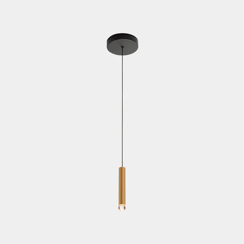 Lámpara de techo colgante LedsC4 Candle XS Surface LED latón 2700K 00-8527-27-27