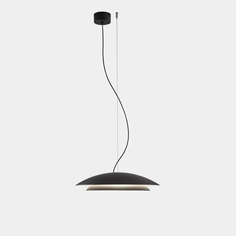 Lámpara de techo colgante LedsC4 Noway Big LED negro CCT regulable 00-8395-05-05