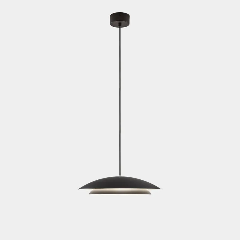 Lámpara de techo colgante LedsC4 Noway Small LED negro CCT regulable 00-8392-05-05
