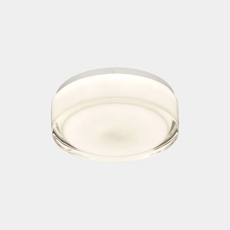 Plafón de baño LedsC4 Vetro LED blanco 3000K IP44 05-7387-14-G5
