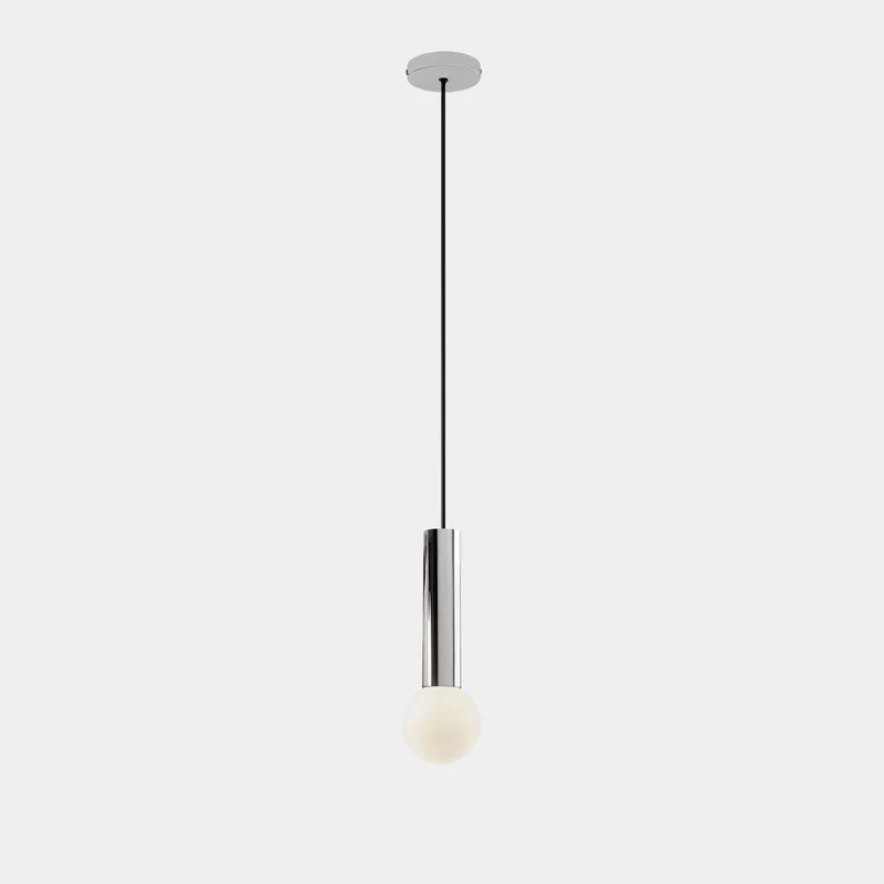 Lámpara de baño colgante LedsC4 Mist E14 cromo IP44 00-8337-21-F9