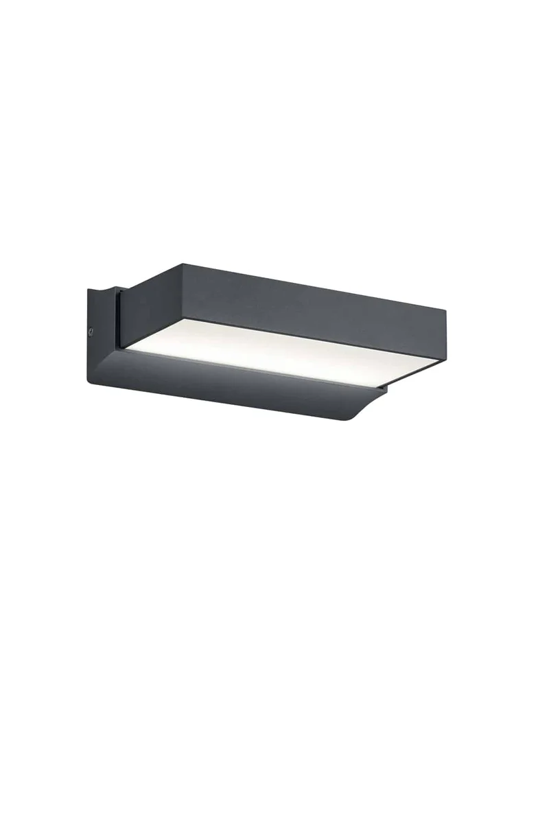 Aplique de exterior Trio Cuando LED antracita 3000K arriba y abajo IP65 226660242