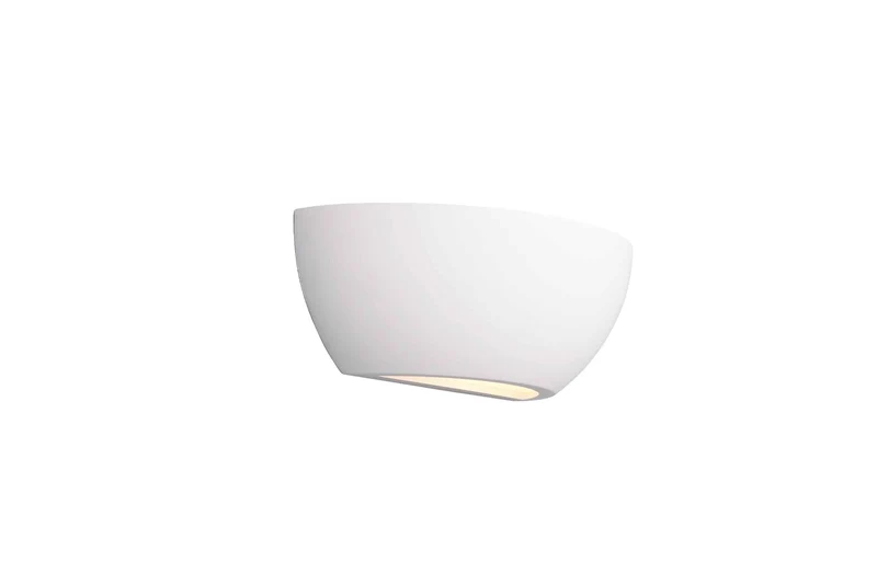 Aplique de pared Trio Roma yeso blanco arriba y abajo 201000101