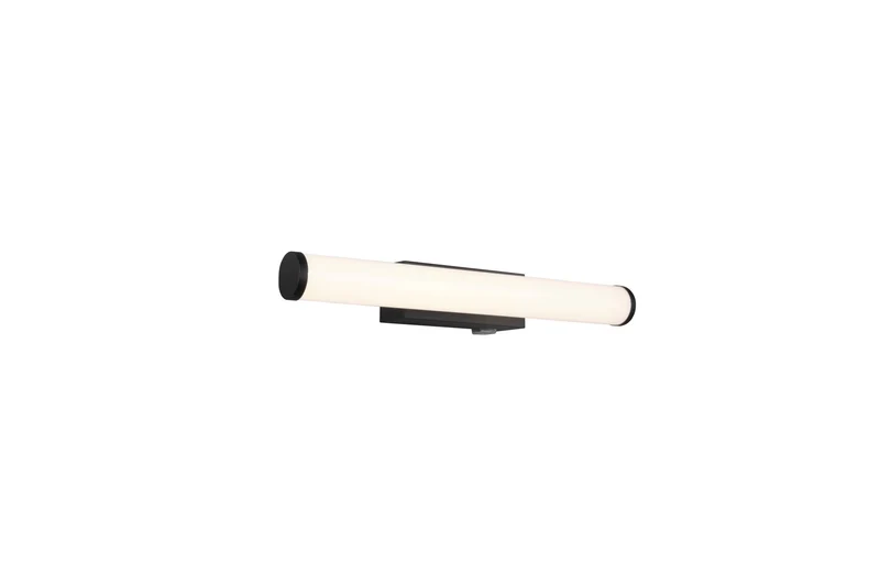 Aplique de baño Trio Mattimo LED negro mate 3000K IP44 283270132