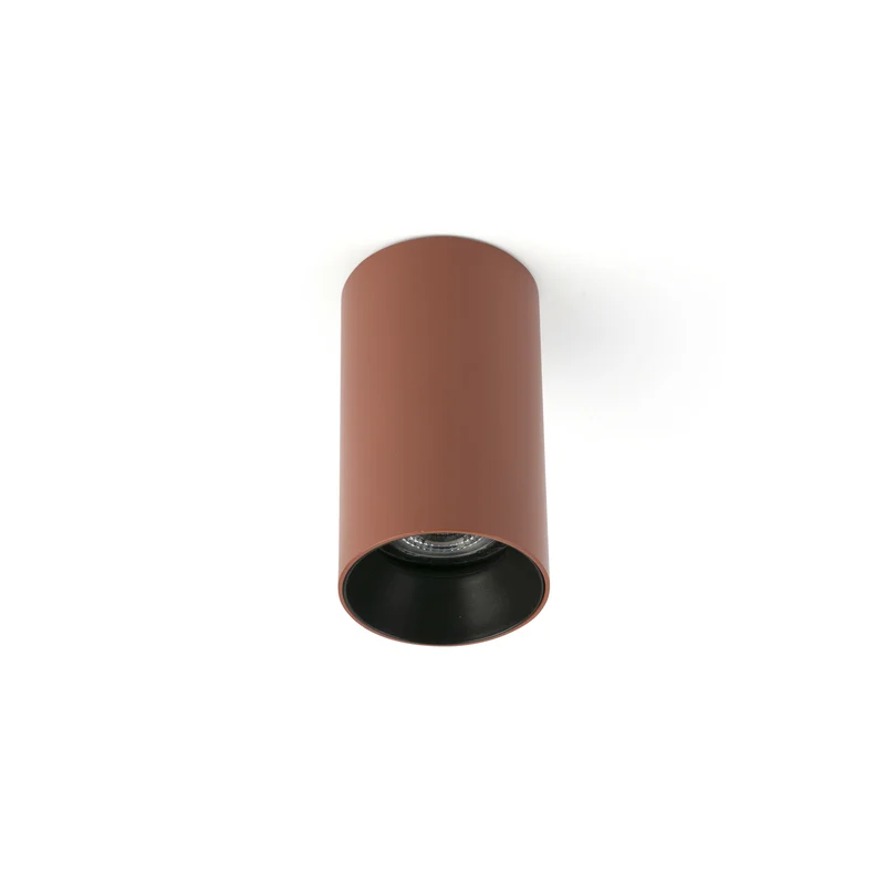 Plafón de techo Faro Stan GU10 LED terracota 43764