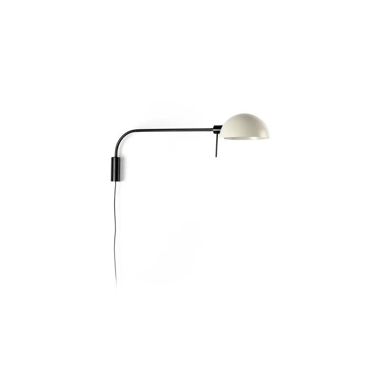 Lámpara de pared aplique Faro Dominica E27 LED beige 20040-122