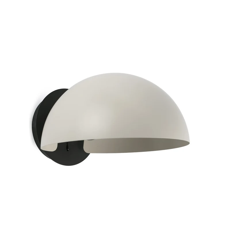 Lámpara de pared aplique Faro Dominica E27 LED beige 20031-122