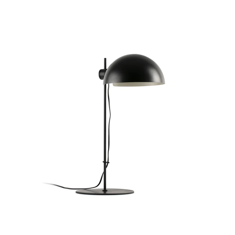 Lámpara de mesa Faro Dominica E27 LED negro 20033-123