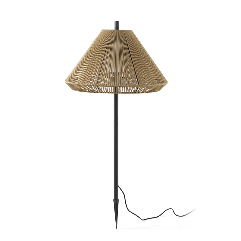 Estaca/Pincho de exterior Faro Saigon 137cm E27 LED ocre IP65 opal out 71575P-13
