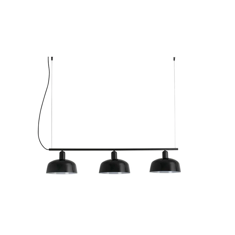 Lámpara de techo colgante Faro Tatawin E27 LED negro 20338-120