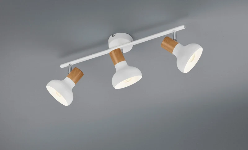 Foco Trio Latika 3 luces blanco mate 47cm R81523031