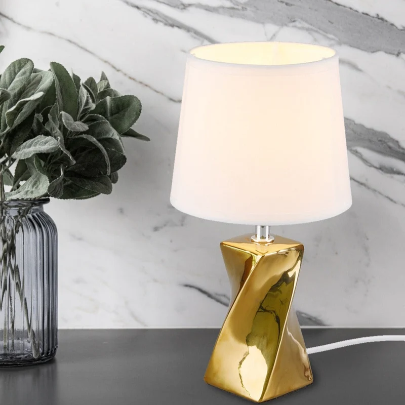 Trio Abeba Sobremesa cerámica oro R50771579